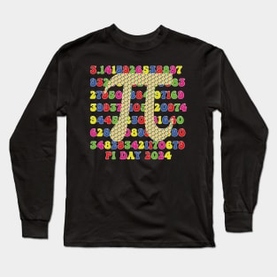 pi day 2024 Long Sleeve T-Shirt